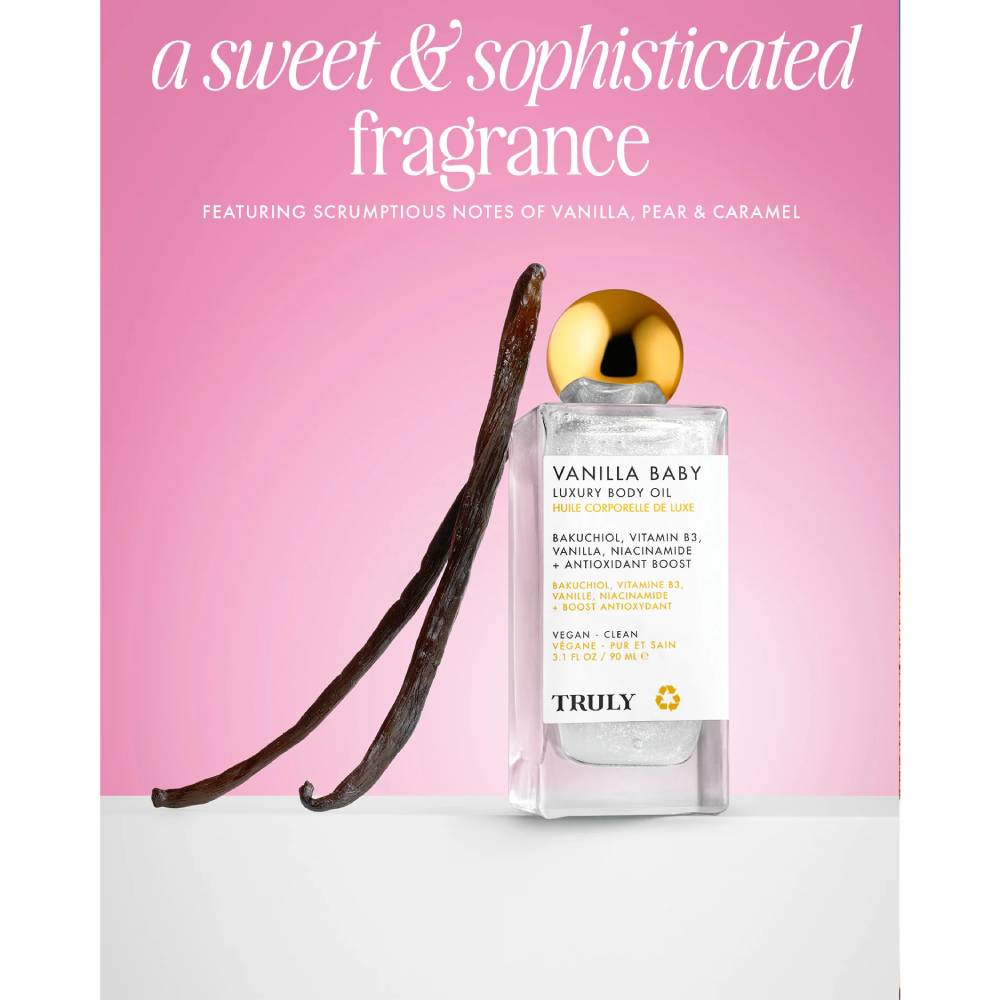 Truly Beauty Vanilla Baby Luxury Body Oil 90ml