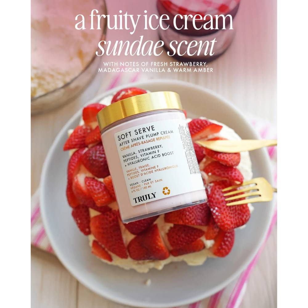Truly Beauty Soft Serve After Shave Plump Cream 180ml
