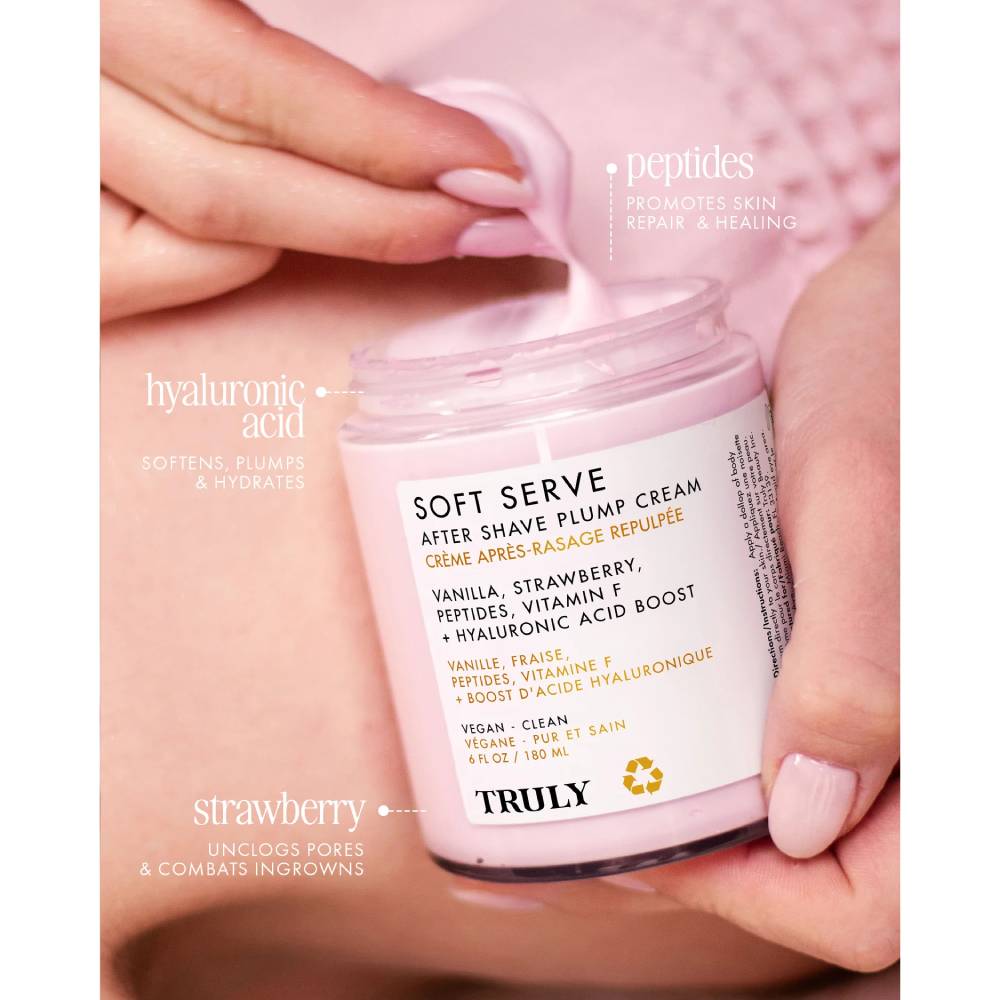 Truly Beauty Soft Serve After Shave Plump Cream 180ml