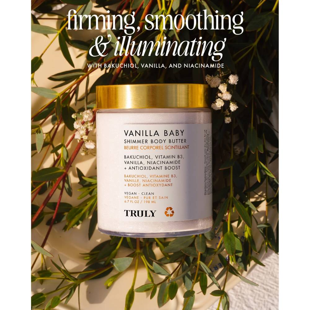 Truly Beauty Vanilla Baby Shimmer Body Butter 198ml