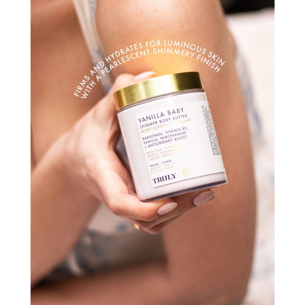 Truly Beauty Vanilla Baby Shimmer Body Butter 198ml
