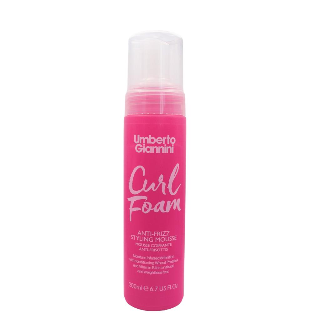 Umberto Giannini Curl Foam Anti Frizz Styling Mousse 200ml