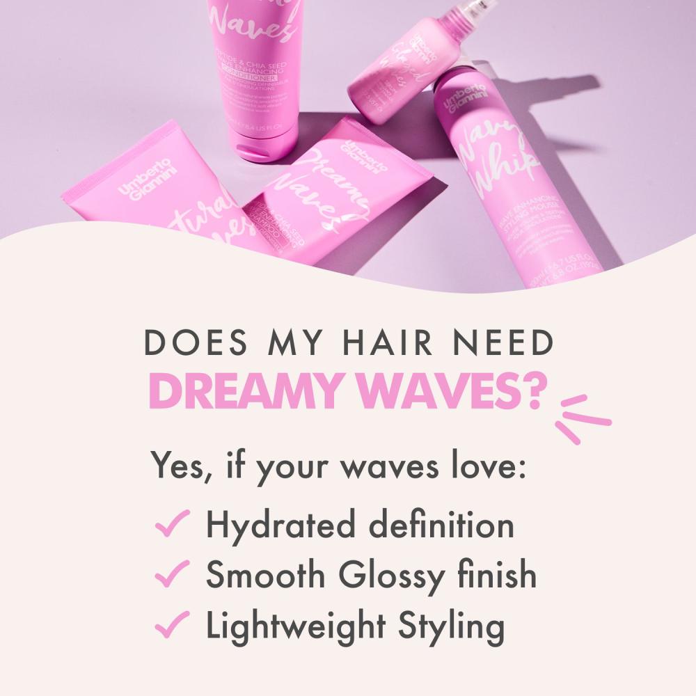 Umberto Giannini Wavy Whip Enhancing Styling Mousse 200ml