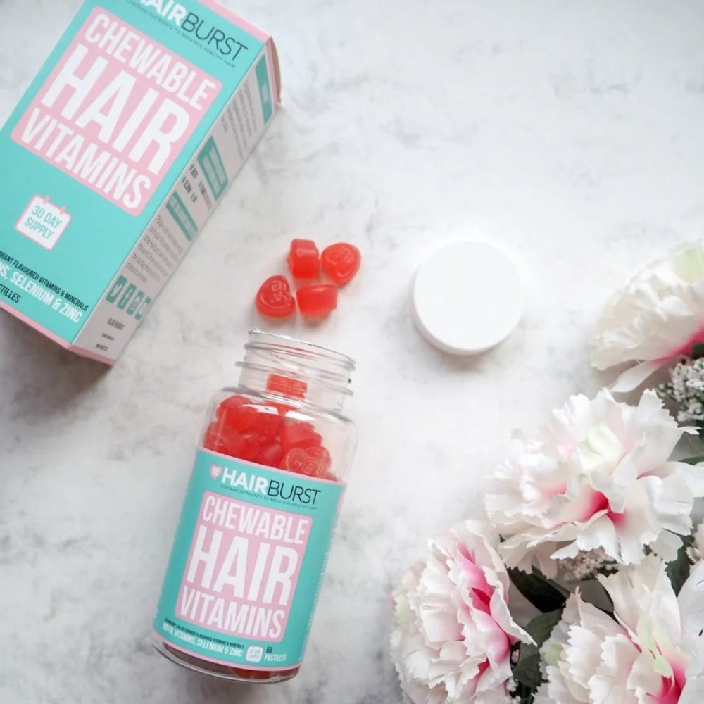 Hairburst Chewable Hair Vitamins Strawberry (60)