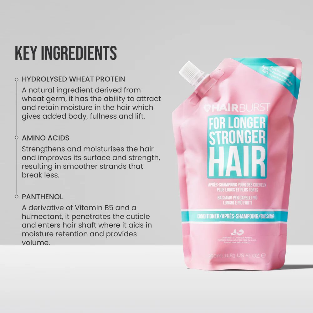 Hairburst Conditioner Refill Pouch 350ml