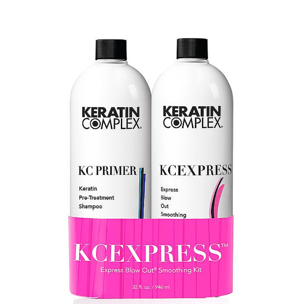 Keratin Complex KCEXPRESS Express Blow Out Smoothing Treatment and Pre-Shampoo (2 x 946ml)