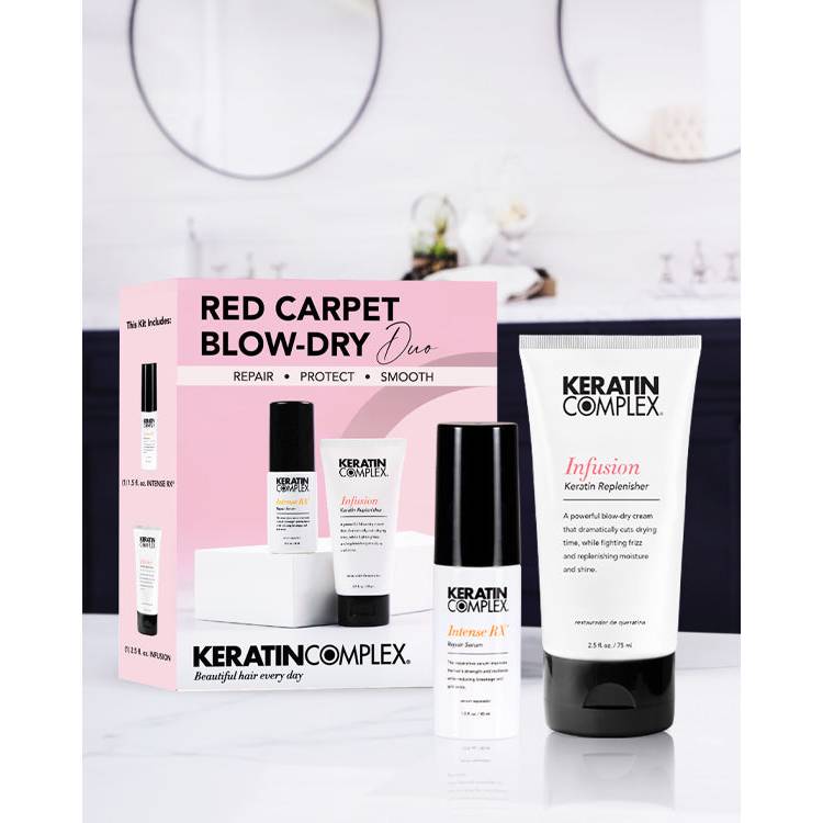 Keratin Complex Red Carpet Blowdry Duo Kit 118ml