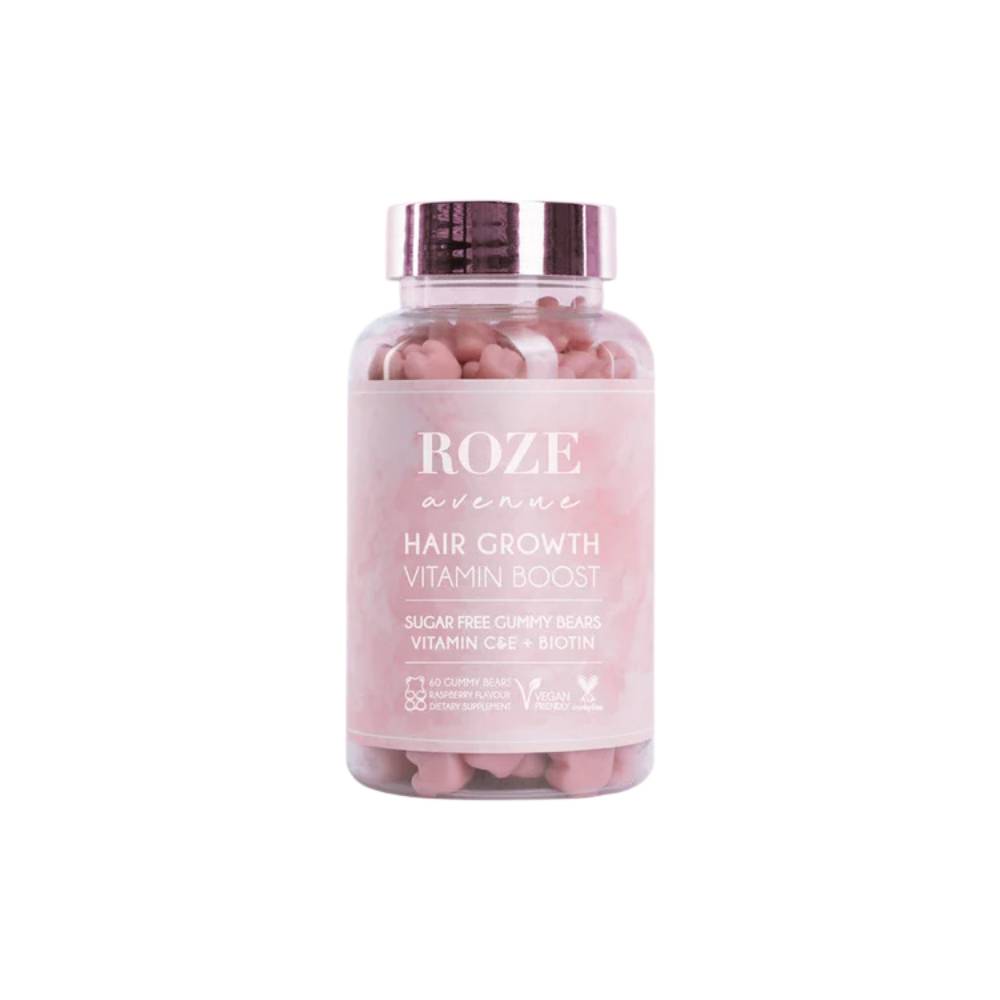 Roze Avenue Hair Caring Vitamin Boost Gummy Bears (60)