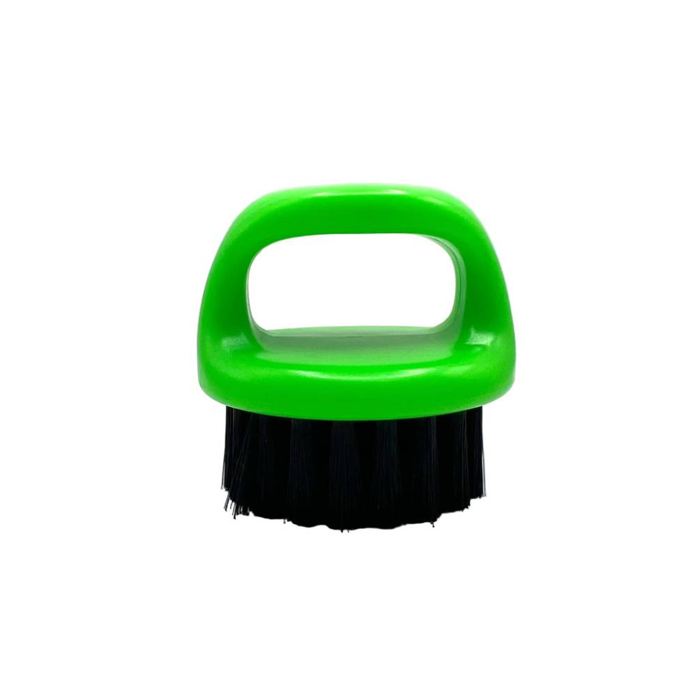 Irving Barber Co. Knuckle Brush - Green