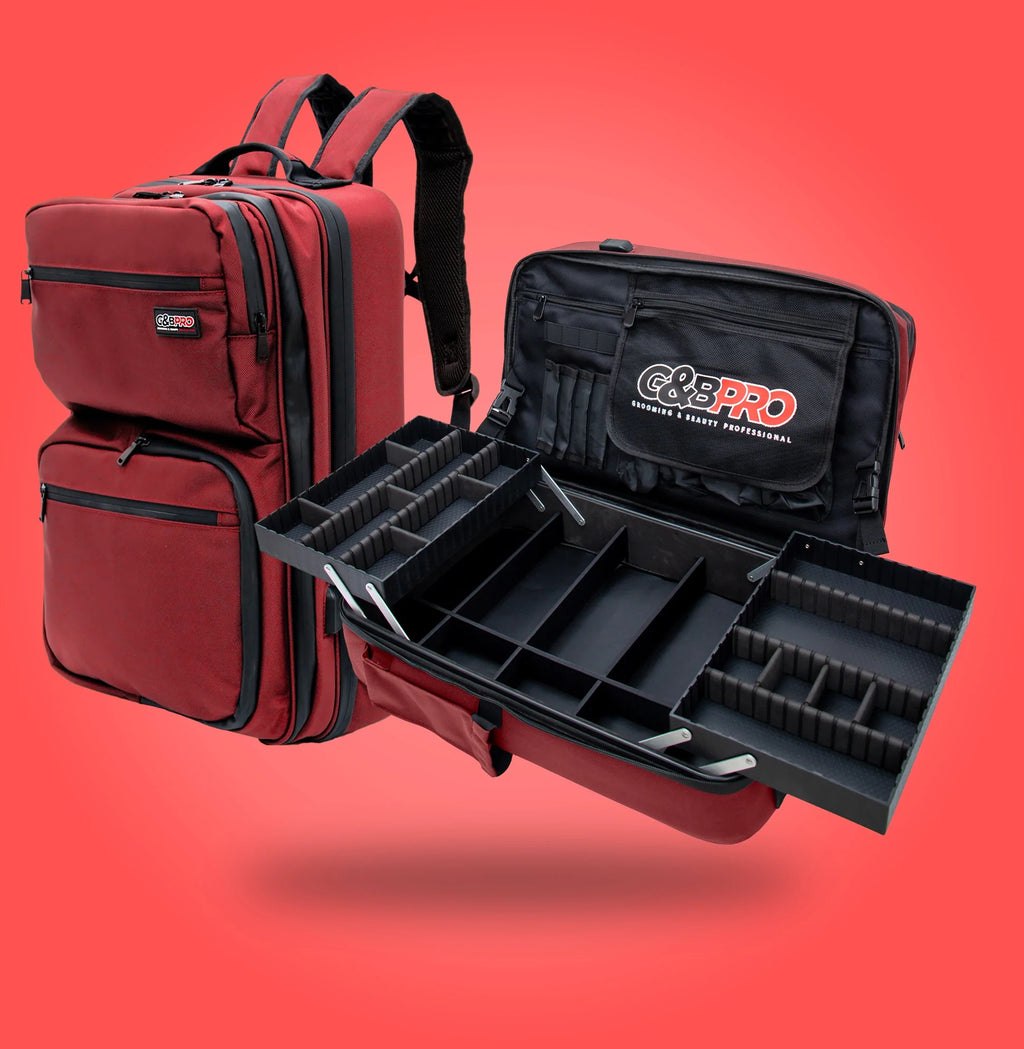 G&B Pro All-In-One Mobile Station Full Size - BRed