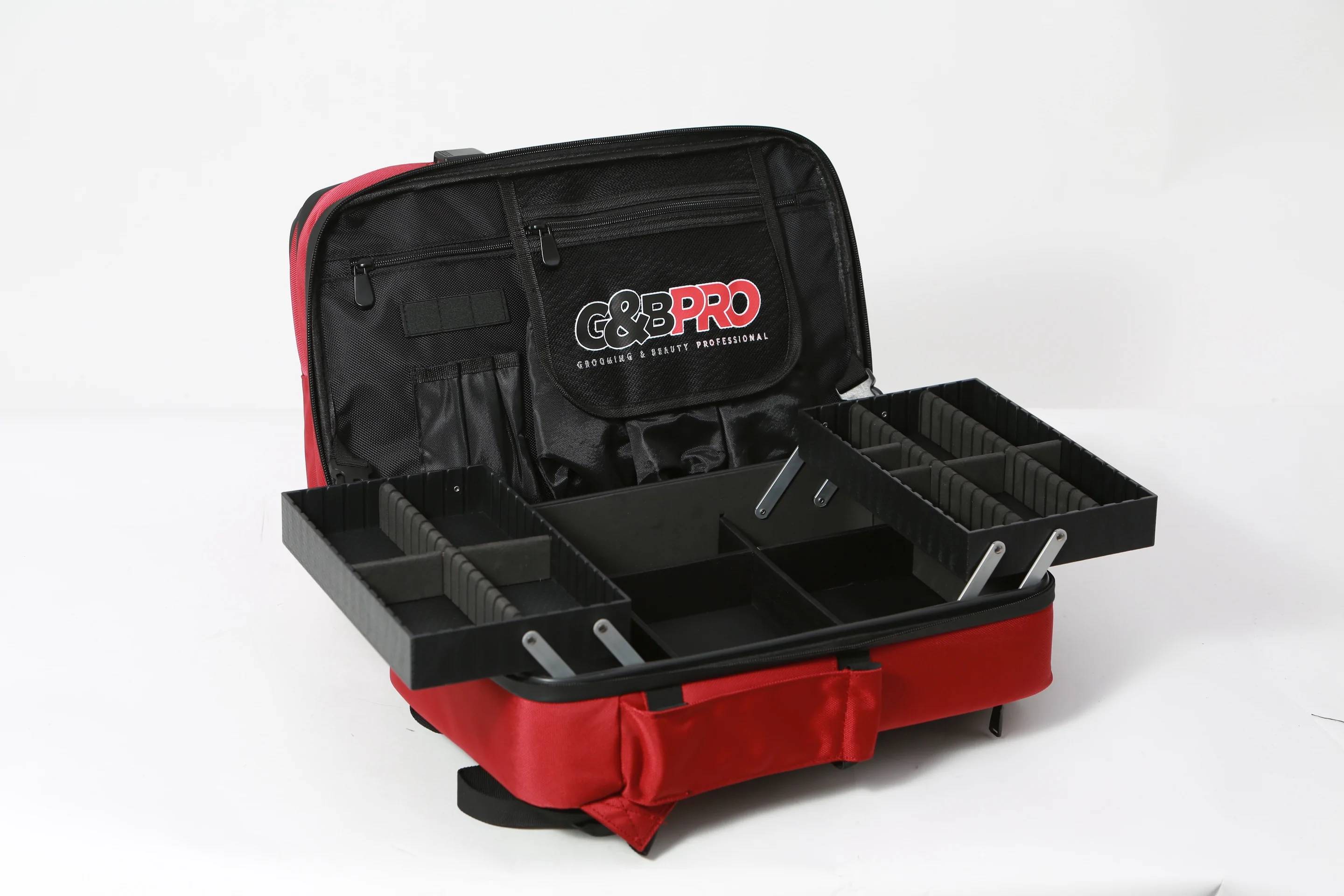 G&B Pro All-In-One Mobile Station Mid Size - BRed