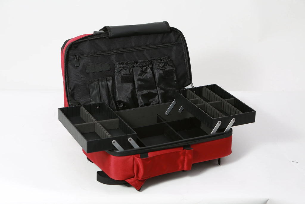 G&B Pro All-In-One Mobile Station Mid Size - BRed
