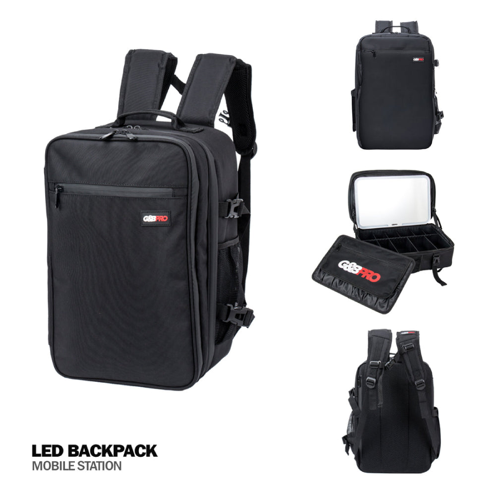 G&B Pro Slim LED Backpack Black