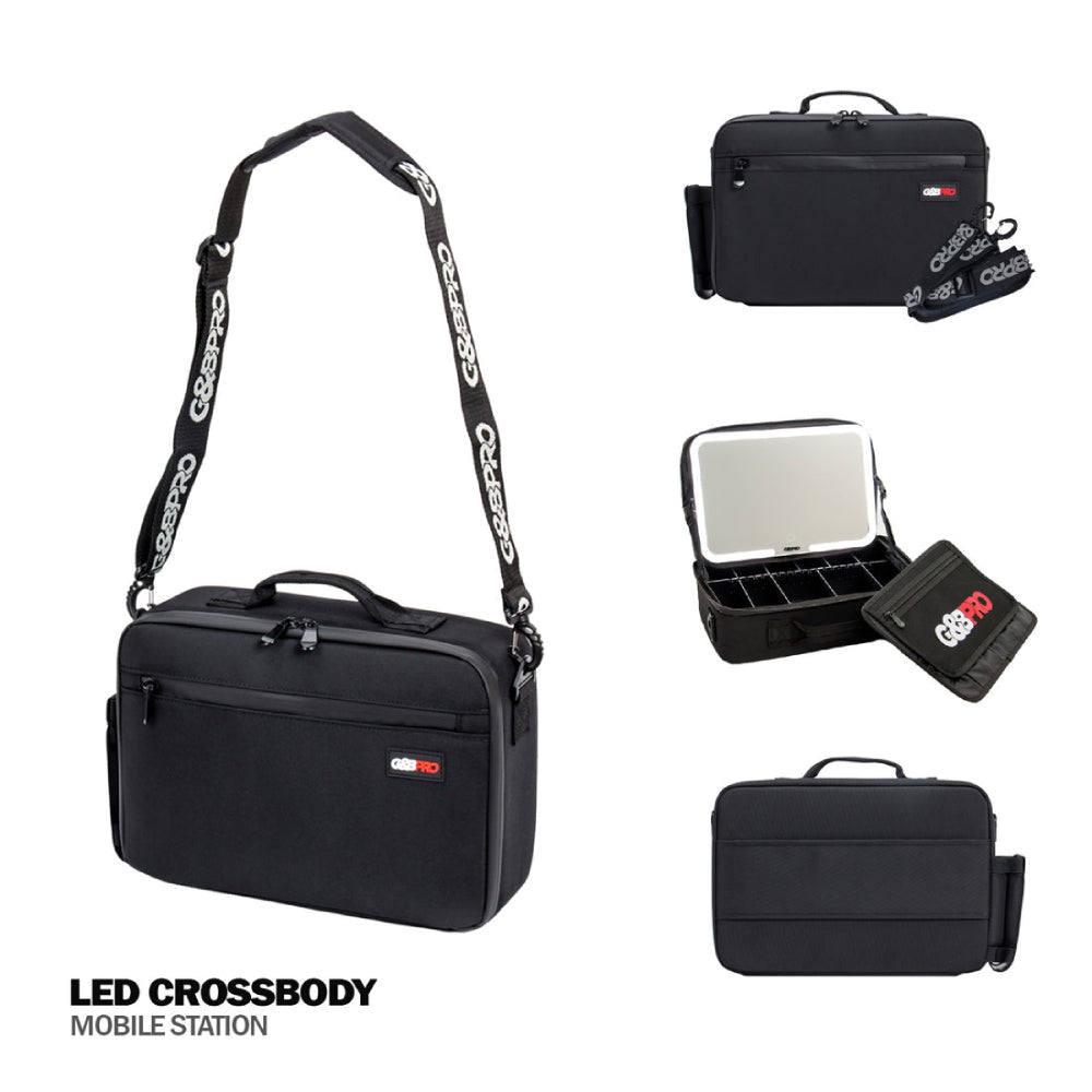 G&B Pro Slim LED Crossbody Black