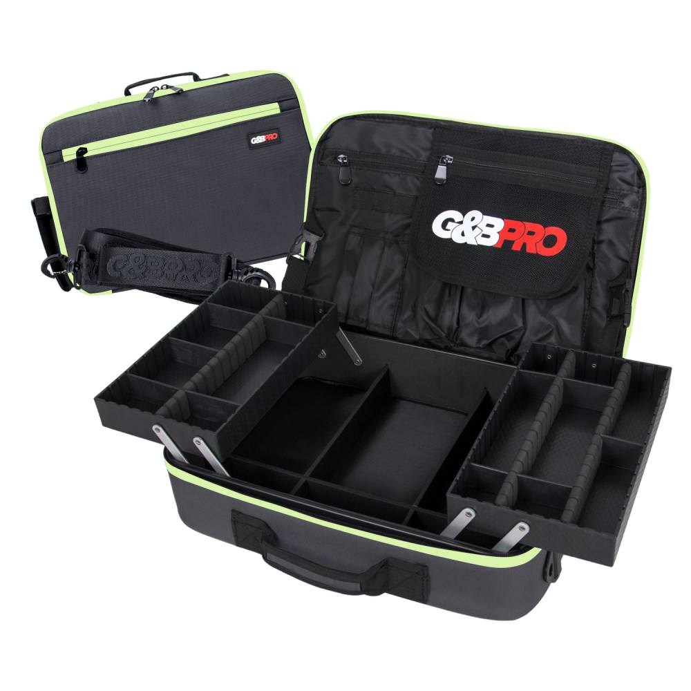 G&B Pro Crossbody All-in-One Mobile Station - Grey/Green