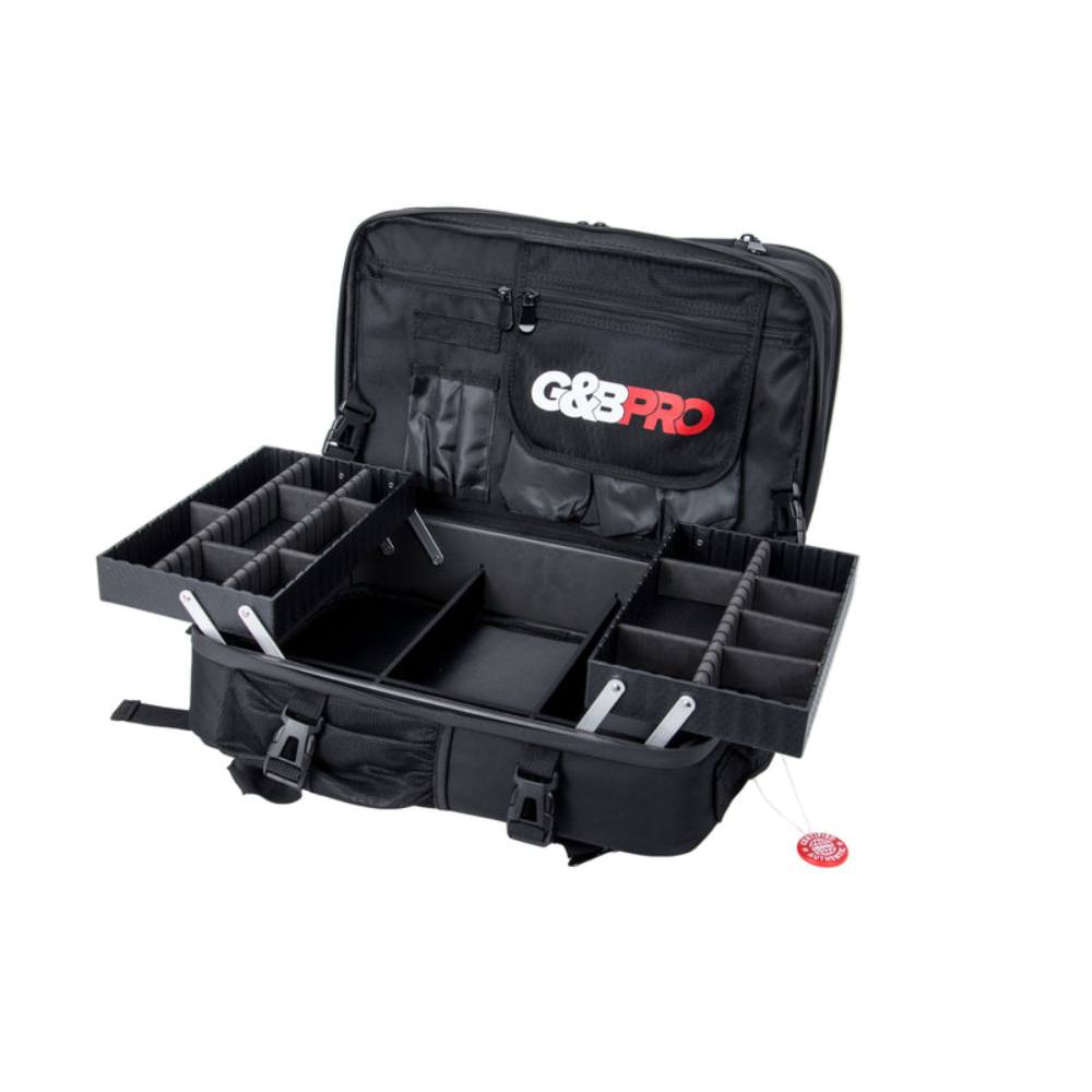 G&B Pro All-In-One Mobile Station Mid Size - Black/Red