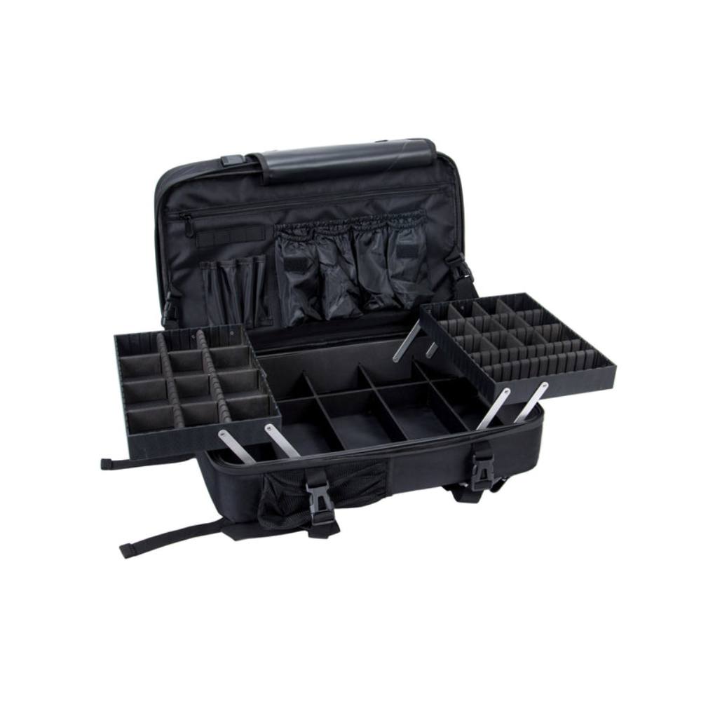 G&B Pro All-In-One Mobile Station Full Size - Black/Red