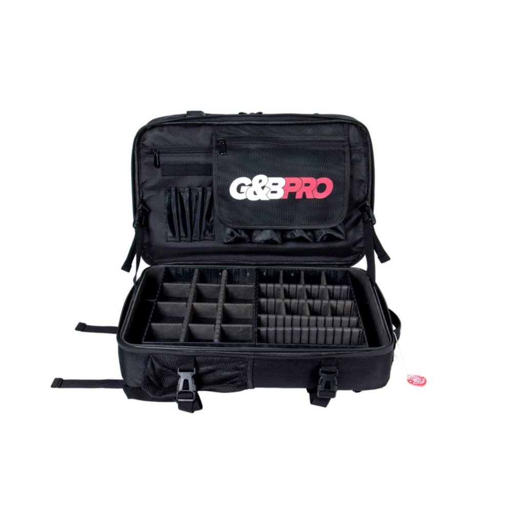 G&B Pro All-In-One Mobile Station Full Size - Black/Red