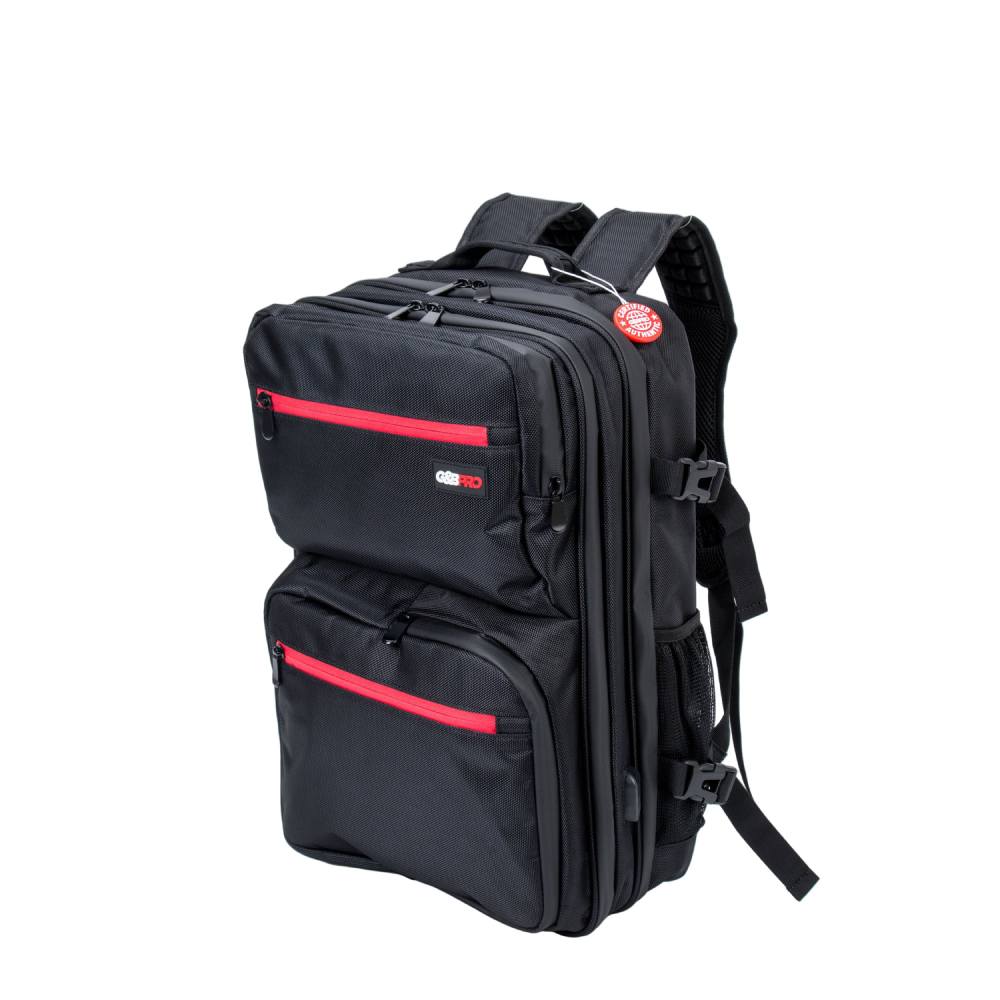 G&B Pro All-In-One Mobile Station Full Size - Black/Red