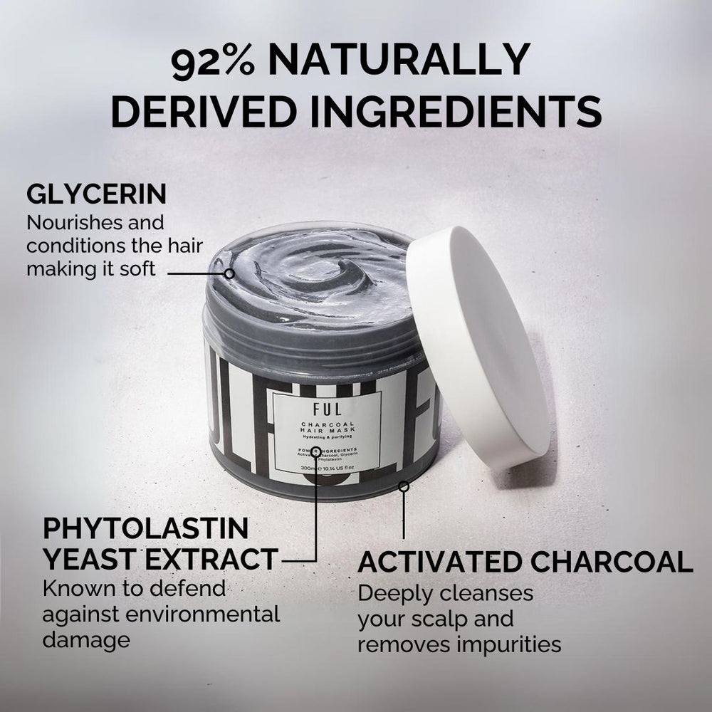 FUL Charcoal Hair Mask 300ml