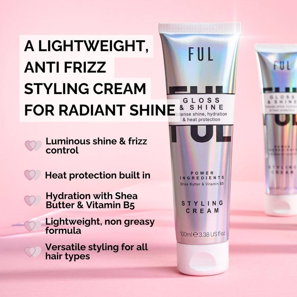 FUL Gloss and Shine Styling Cream 100ml