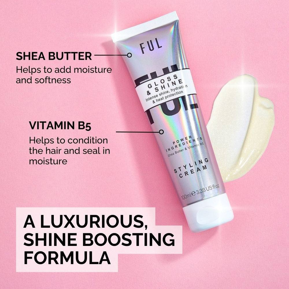 FUL Gloss and Shine Styling Cream 40ml