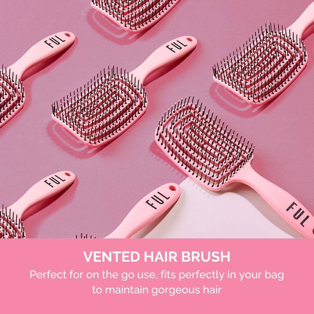 FUL Vented Hair Brush Pink