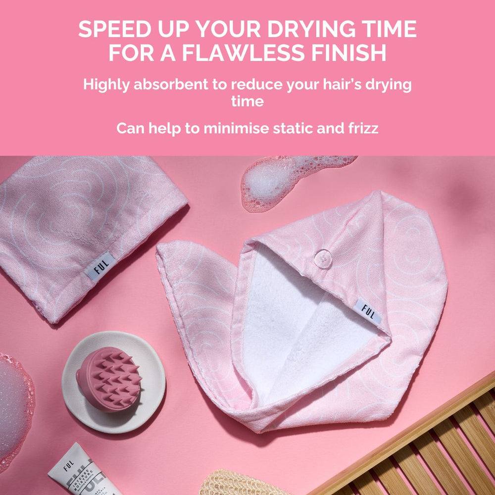 FUL Microfibre Hair Towel Wrap