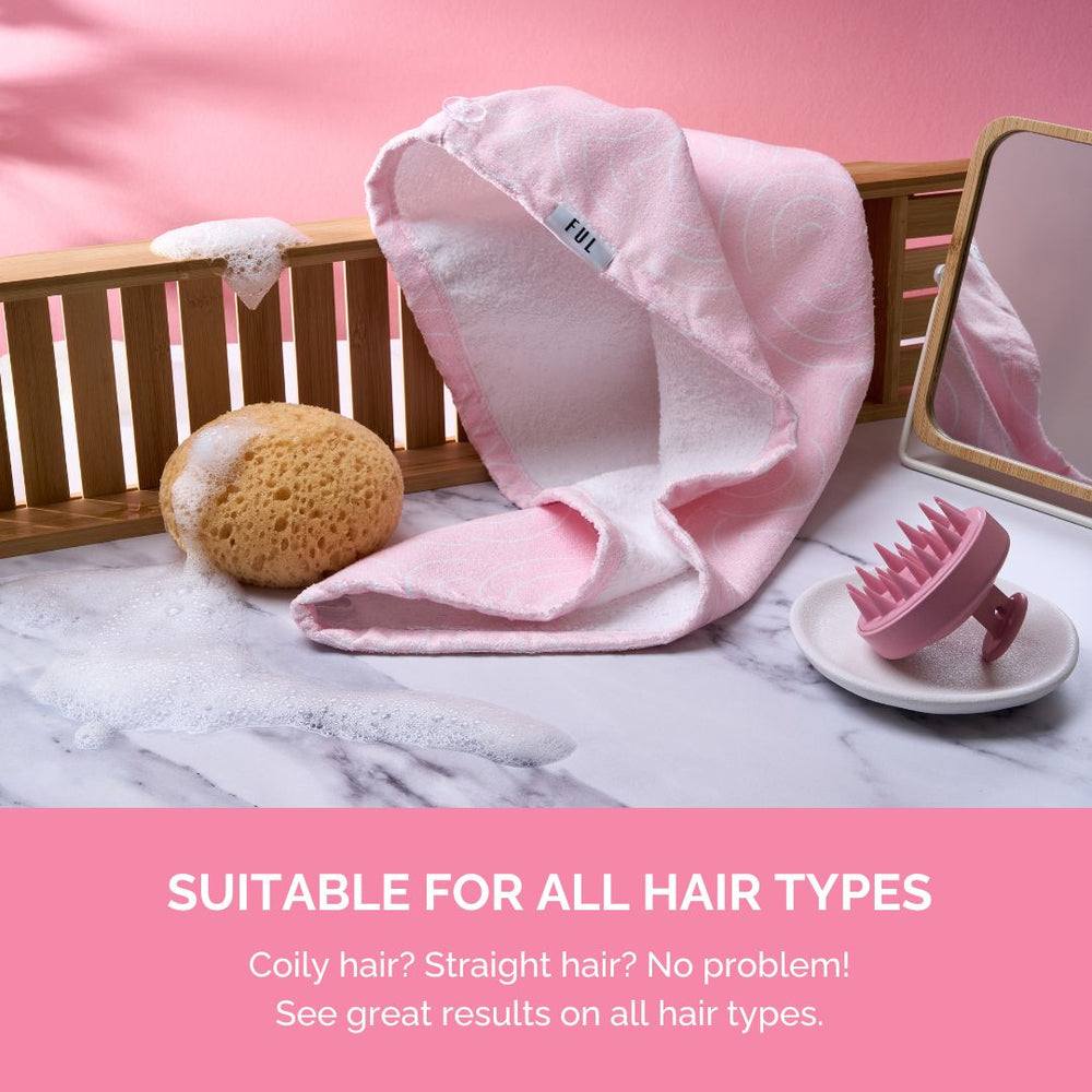 FUL Microfibre Hair Towel Wrap