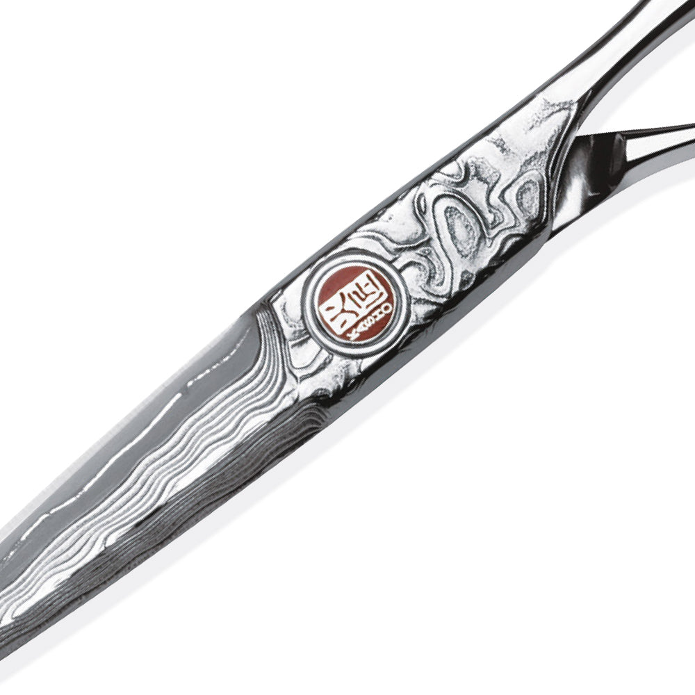Kasho Damascus Offset 6” Scissors