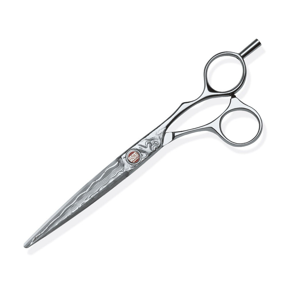 Kasho Damascus Offset 6.5” Scissors