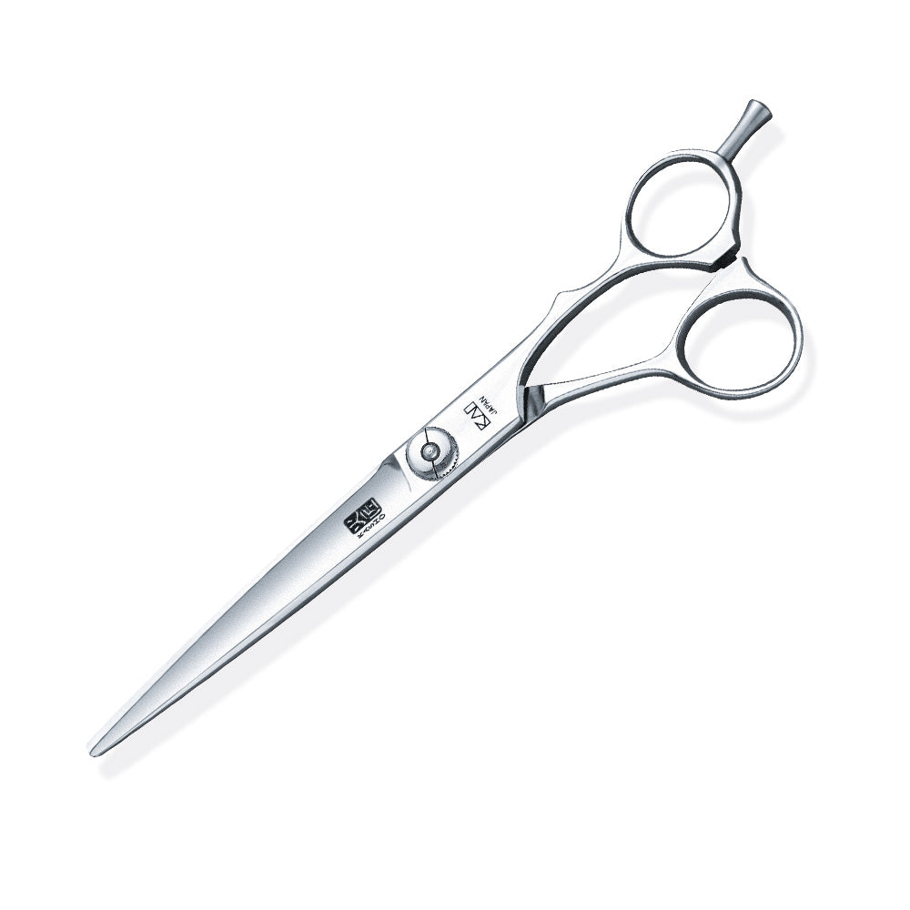 Kasho Green Semi-Offset 7" Scissors