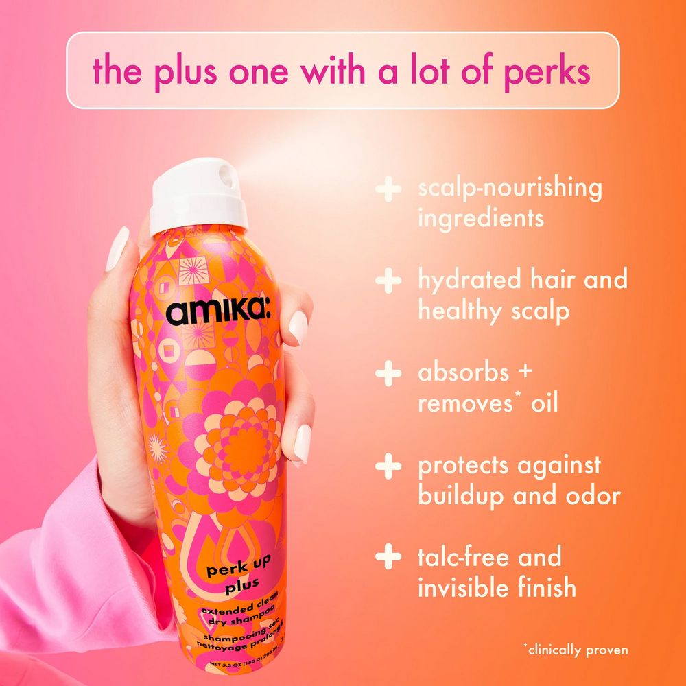 amika Perk Up Plus Extended Clean Dry Shampoo 200ml