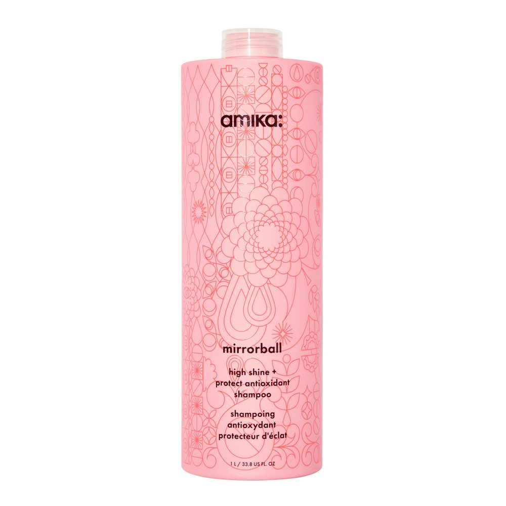 amika Mirror Ball High Shine + Protect Antioxident Shampoo 1000ml