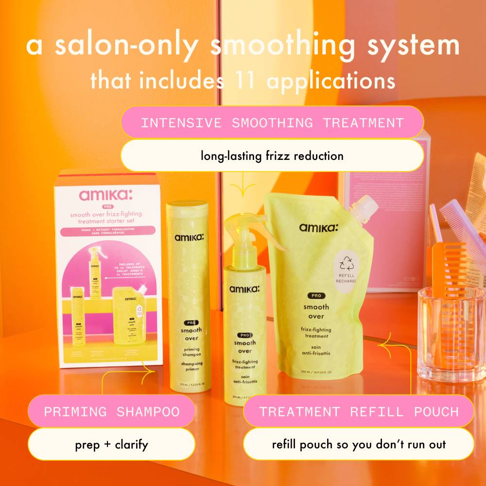 amika Pro Smooth Over Professional Starter Set