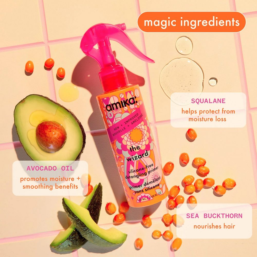 amika The Wizard Silicone-Free Detangling Primer 150ml