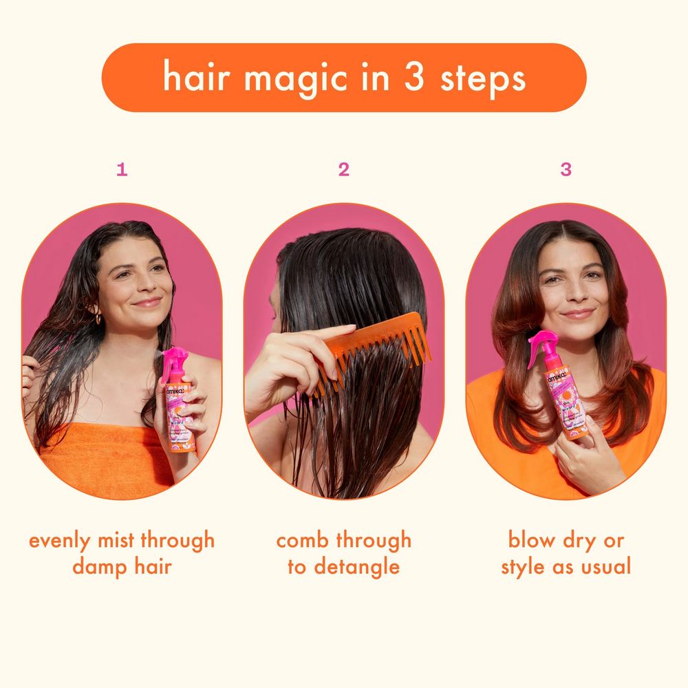 amika The Wizard Silicone-Free Detangling Primer 60ml