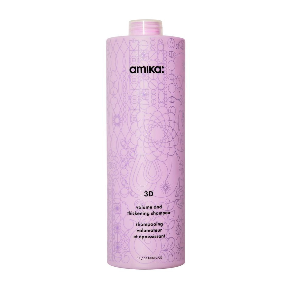 amika 3D Volume + Thickening Shampoo 1000ml