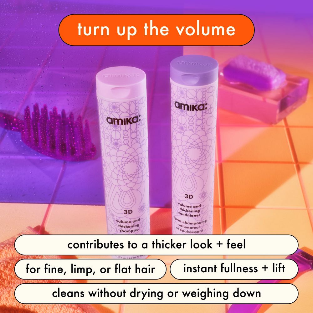 amika 3D Volume + Thickening Conditioner 500ml