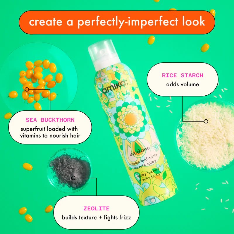 amika Un.Done Volume & Matte Texture Spray 209ml