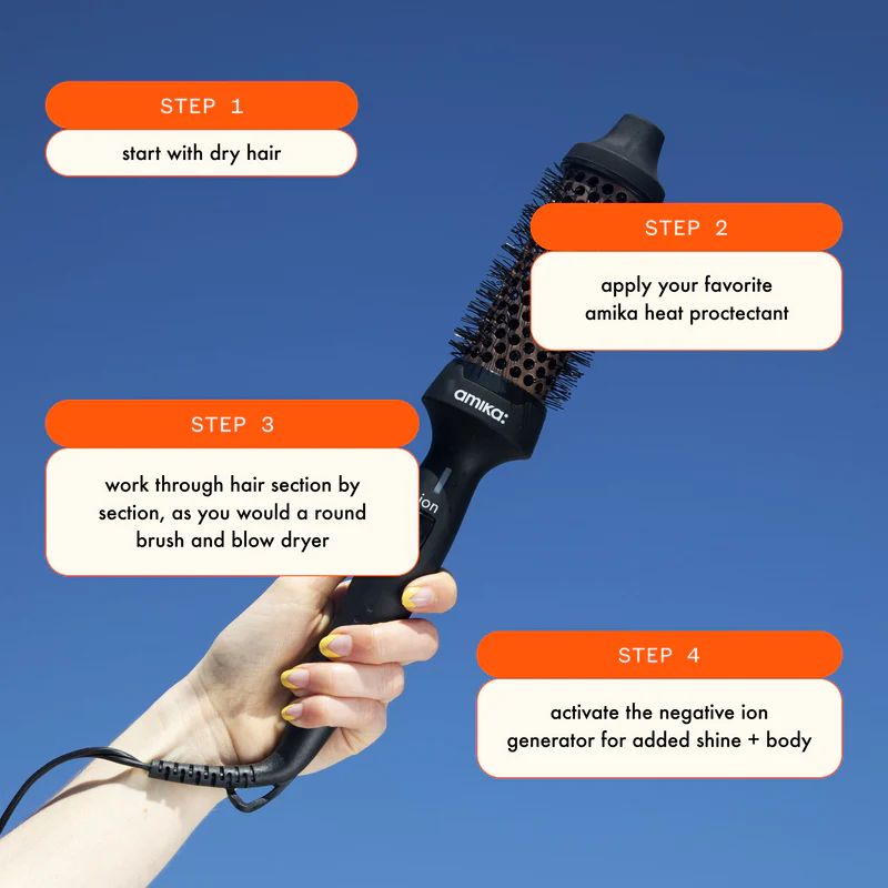 amika Blowout Babe Thermal Brush