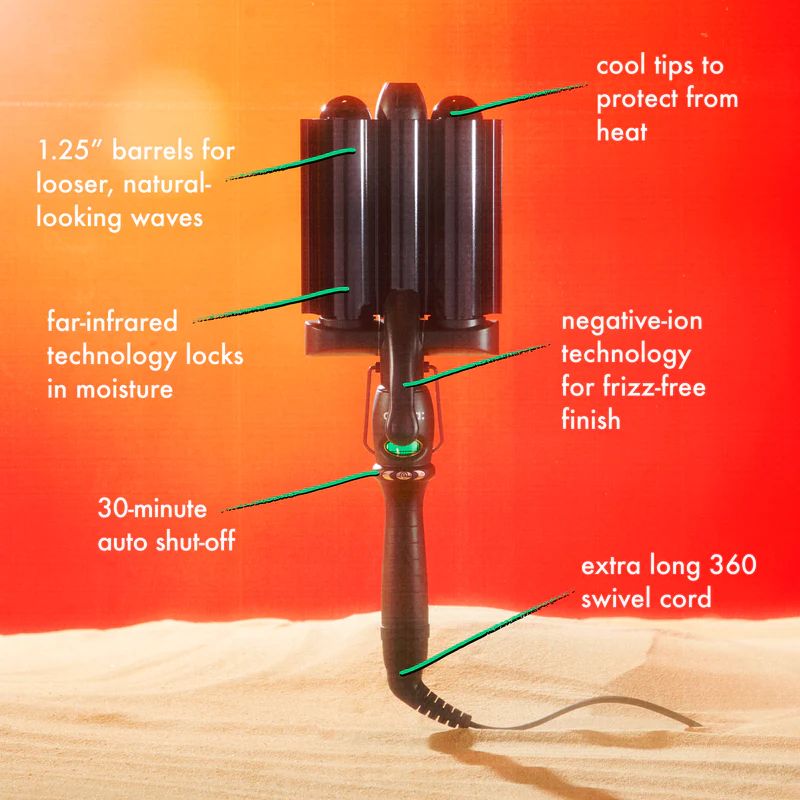 amika High Tide Jumbo Deep Waver