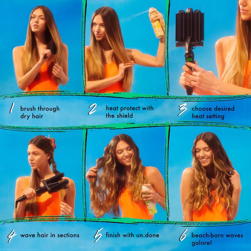 amika High Tide Jumbo Deep Waver