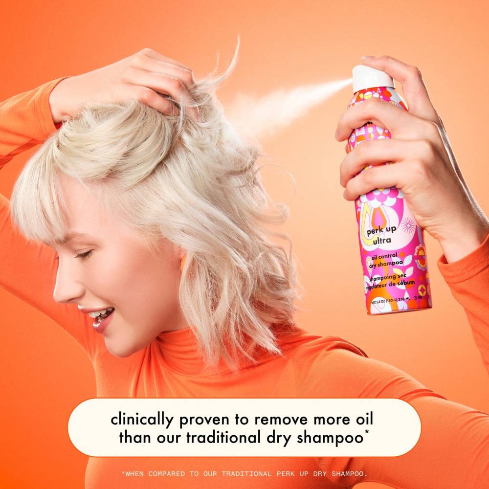 amika Perk Up Ultra Oil Control Dry Shampoo 115ml