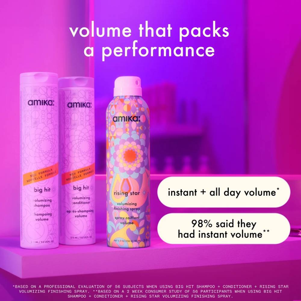 amika Big Hit Volumising Shampoo 275ml