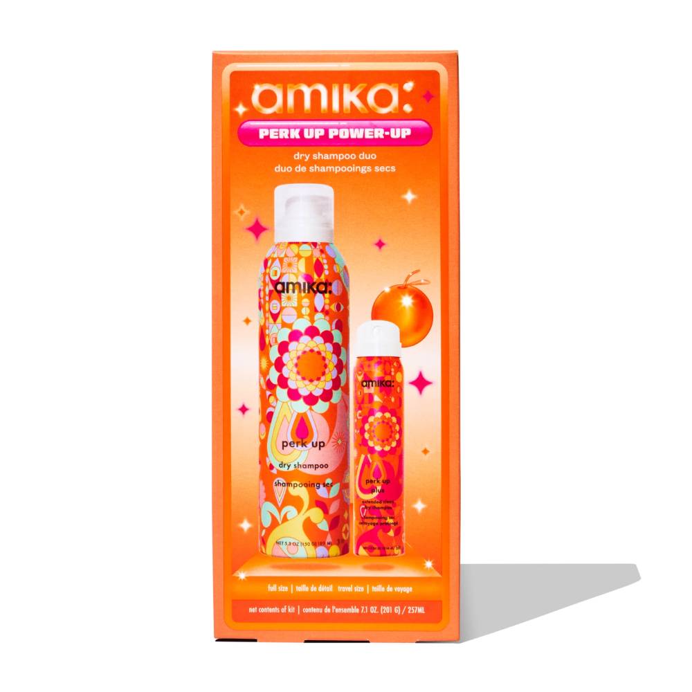 amika Perk Up Power-Up Dry Shampoo Duo