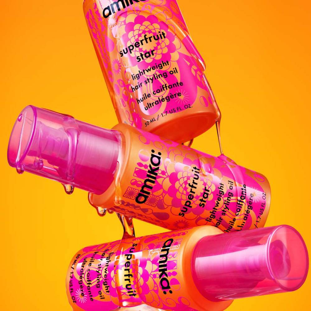 amika Superfruit Star Lightweight Hair Styling Oil 50ml