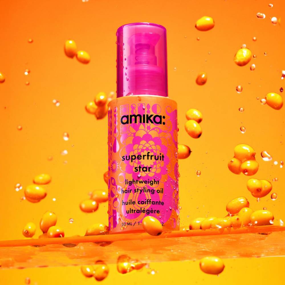 amika Superfruit Star Lightweight Hair Styling Oil 50ml