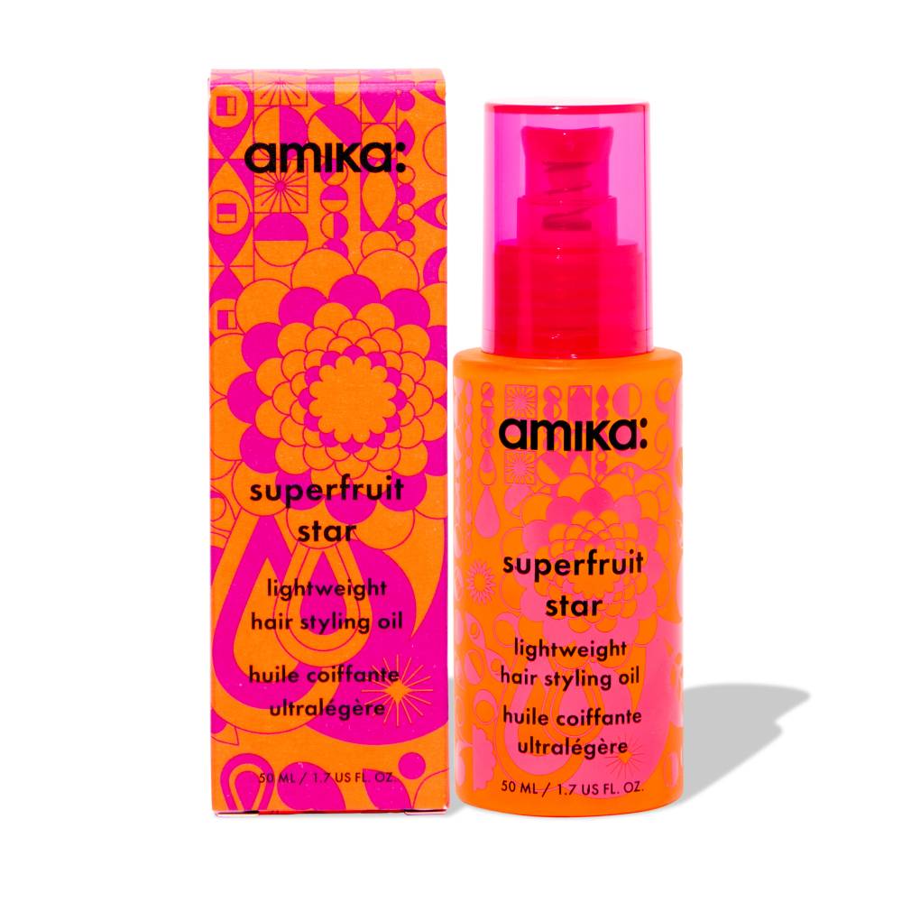 amika Superfruit Star Lightweight Hair Styling Oil 50ml