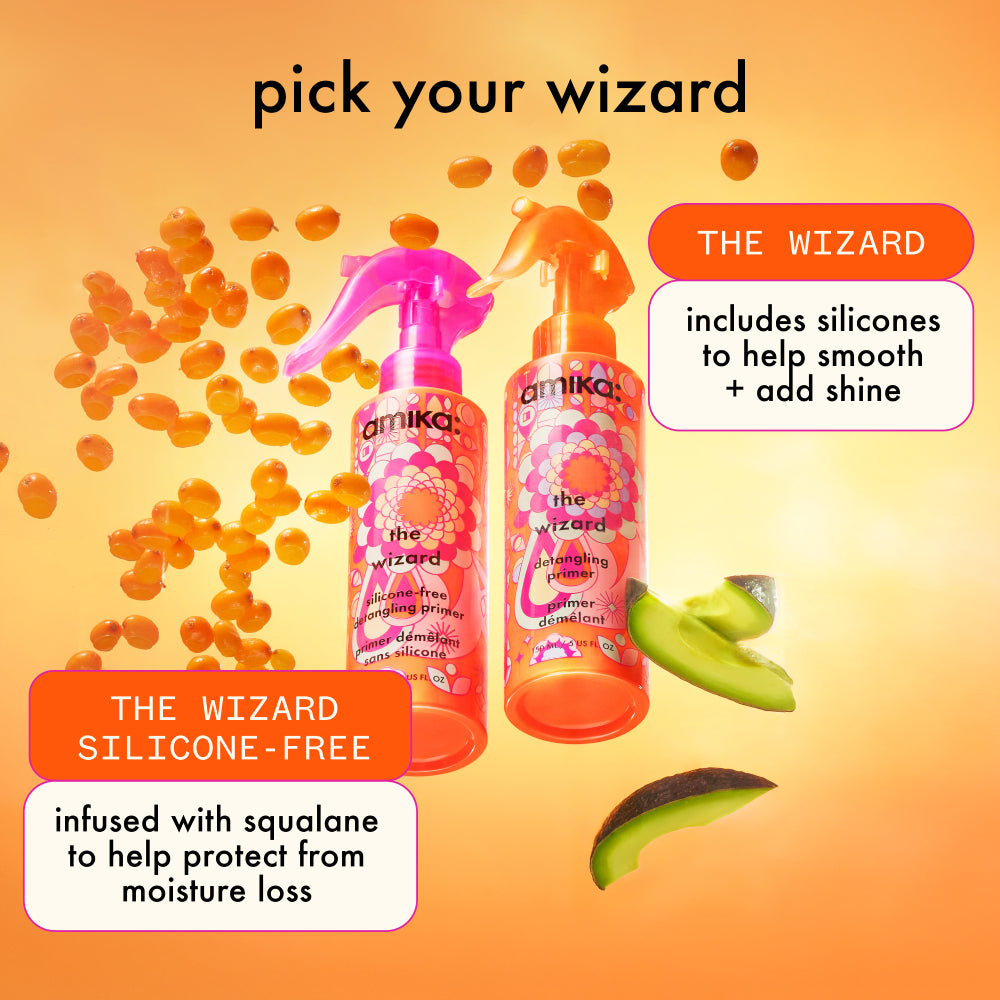 amika The Wizard Silicone-Free Detangling Primer 60ml